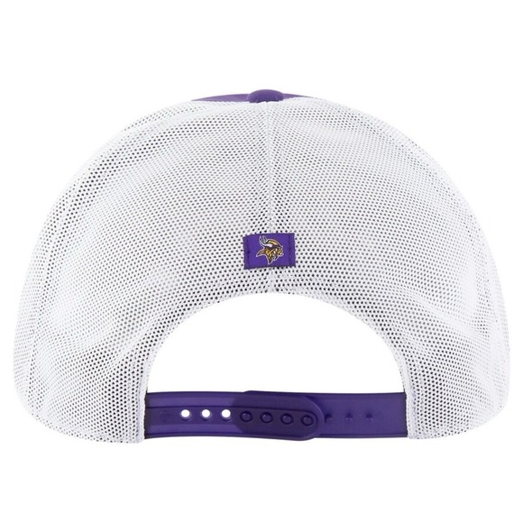 Minnesota Vikings '47 Brand Purple Downburst Hitch Rope Adjustable Hat NFL New - Picture 2 of 7